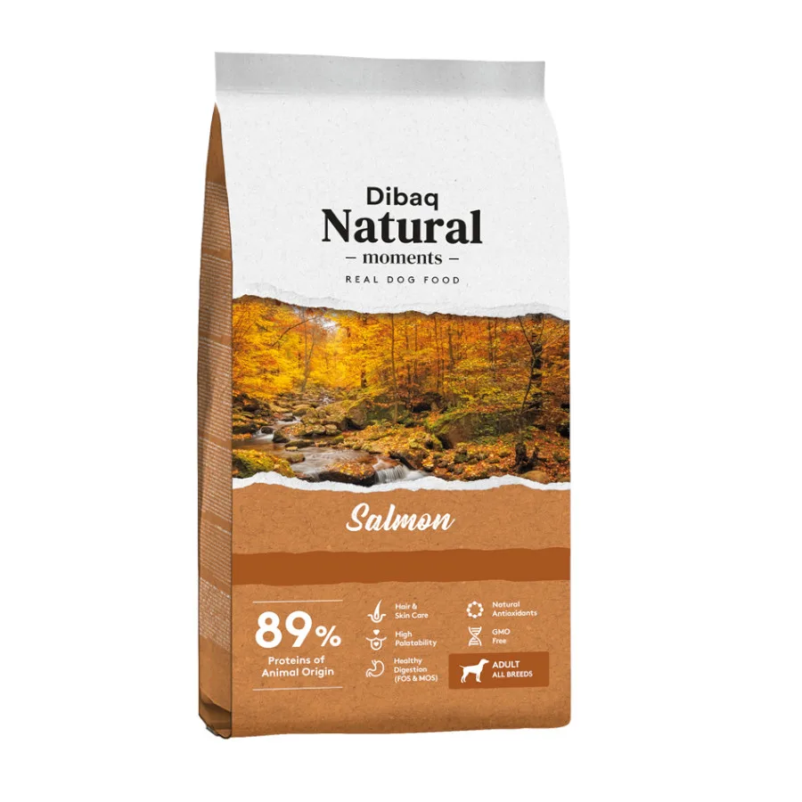 Dibaq Natural Moments Adult Salmón