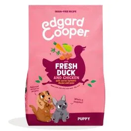 Edgard & Cooper Puppy Au Canard Et Poulet