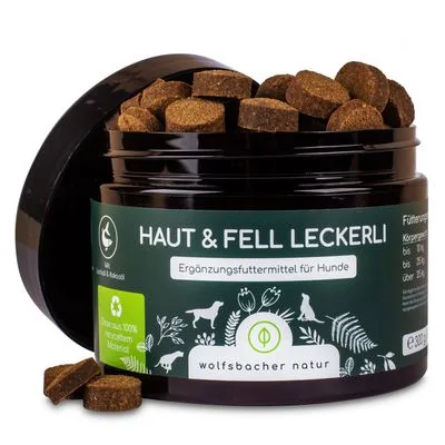 Wolfsbacher Natur Treats - Hud & Pels