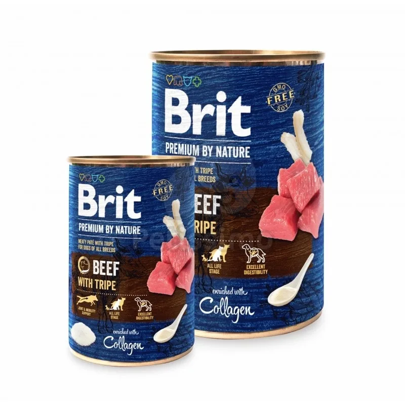 Brit Premium by Nature Adult Beef with Tripes