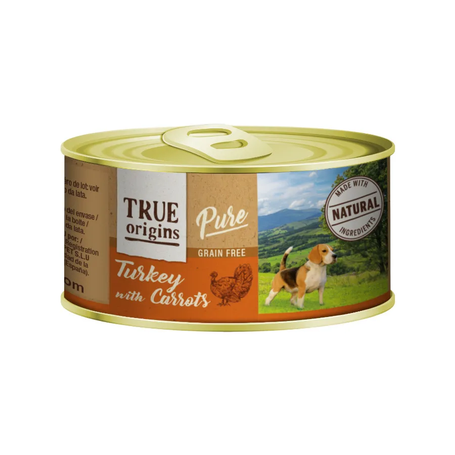 True Origins Pure Pavo con Zanahorias