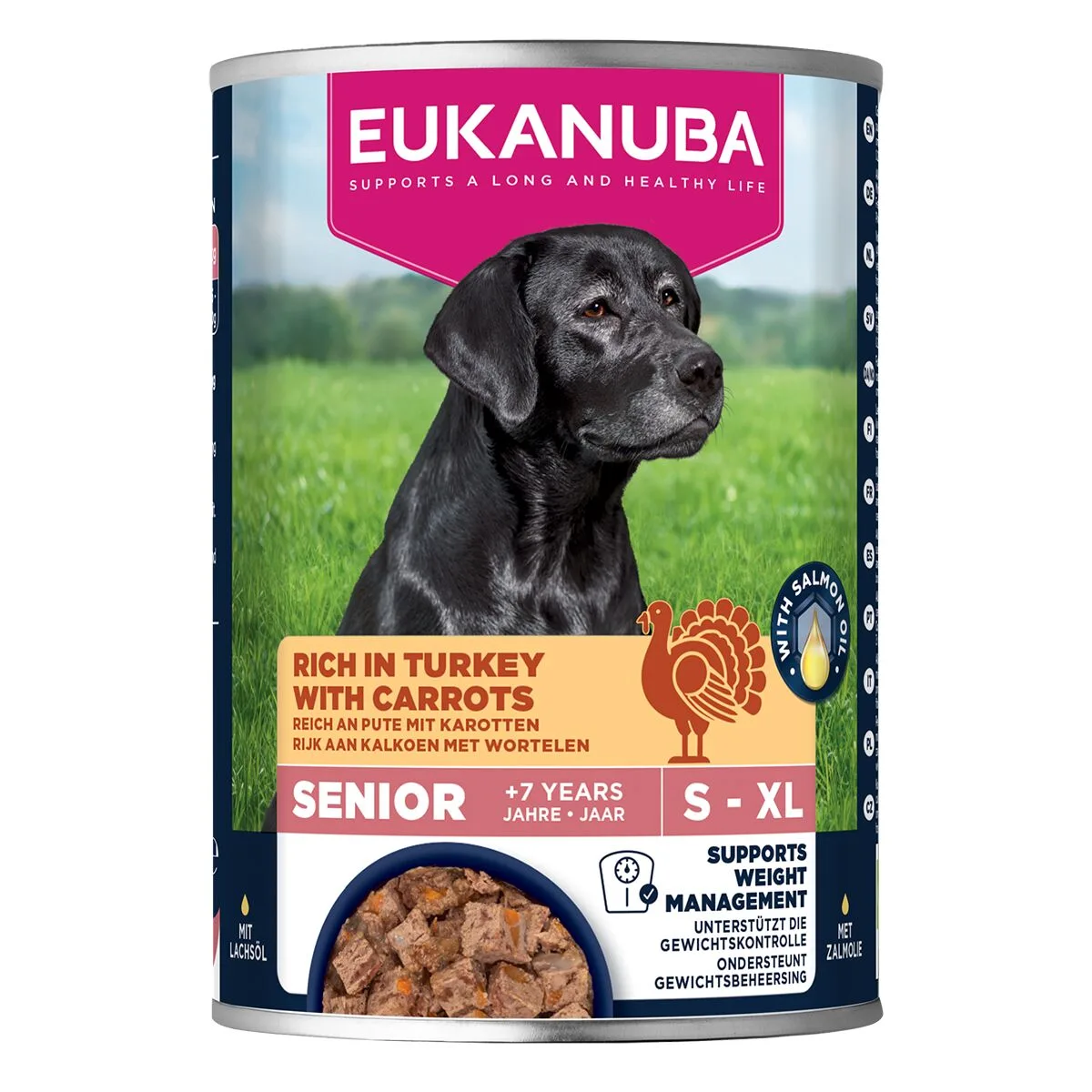 Eukanuba Dog Wet Senior Turkey with Carrots Våtfoder till Hund