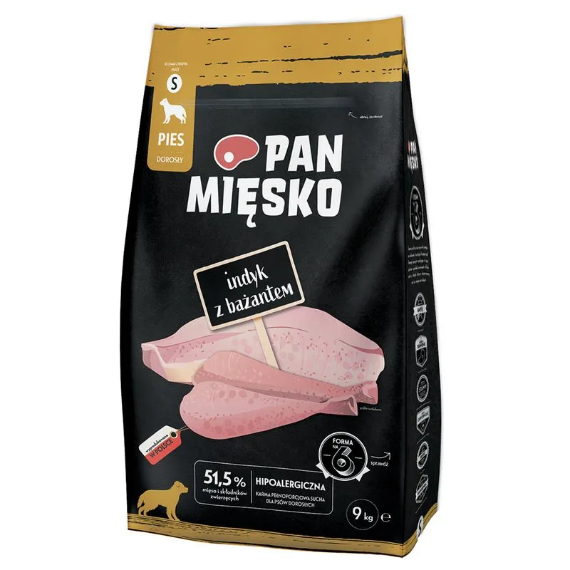 Pan Miesko Pan Mięsko Small puran s fazanom