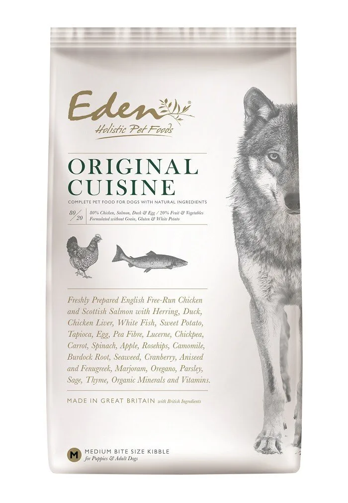 Eden 80/20 Original Cuisine Dry Dog Food Medium Kibble