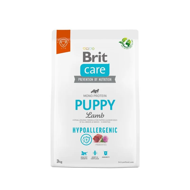 Krmivo Pro Psy Brit Care Hypoallergenic Puppy Lamb & Rice