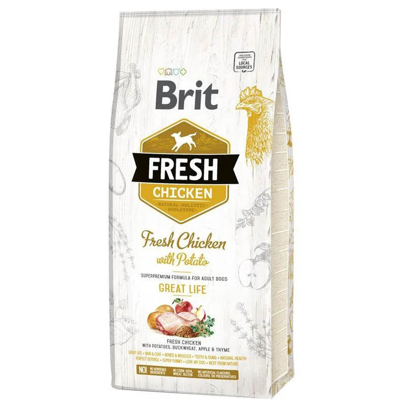 Brit Care Fresh Adult Great Life piščanec s krompirjem