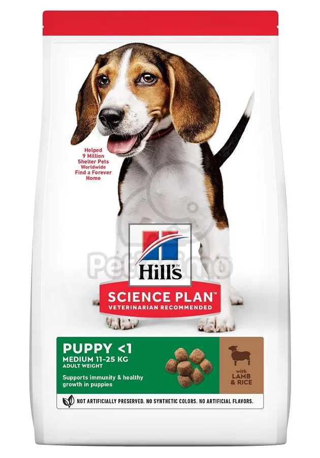 Hill's Science Plan Science Plan Puppy Medium , bárány és rizs