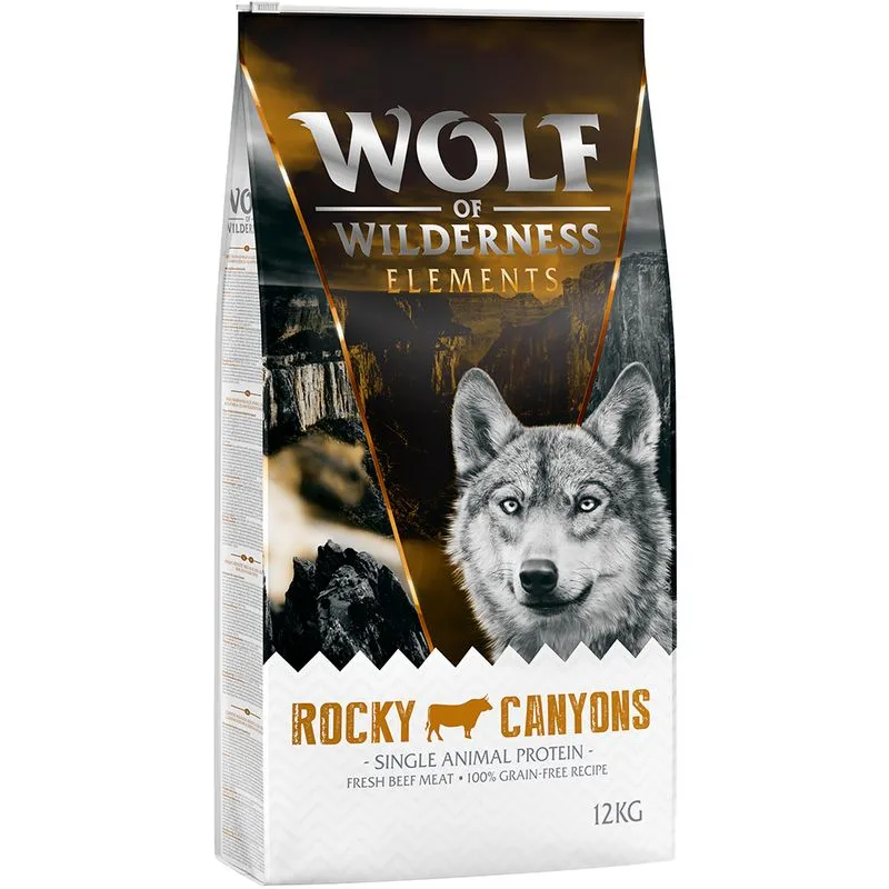 Wolf of Wilderness govedina Single Meat Sensitiv "Rocky Canyons"