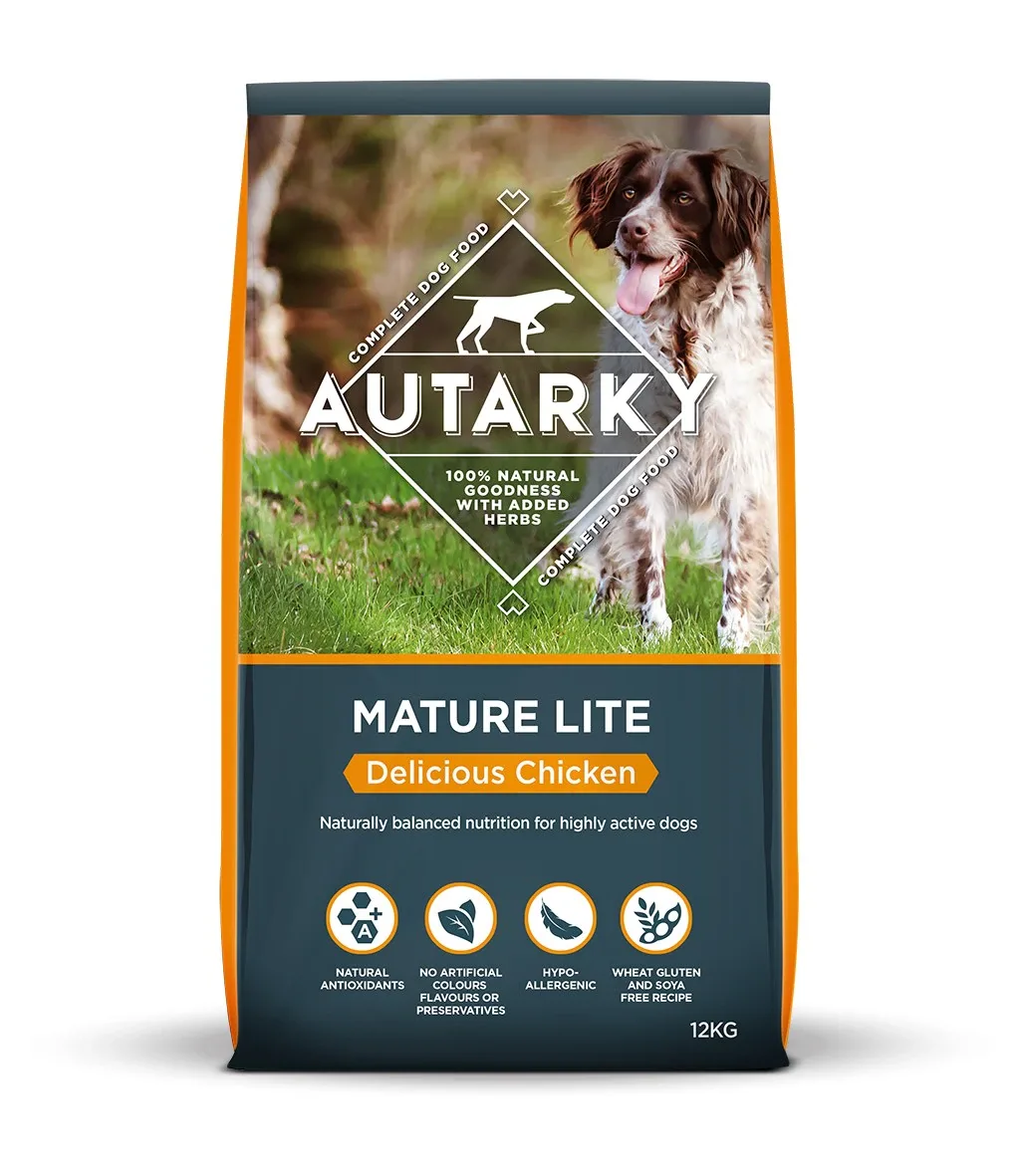 Autarky Mature Lite Delicious Chicken Dry Dog Food