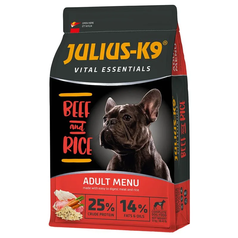 Krmivo Pro Psy JULIUS-K9 High Premium Vital Essentials s hovězím