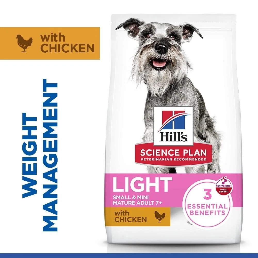 Hill's Science Plan Science Plan Mature Adult 7+ Mini Light Dry Dog Food