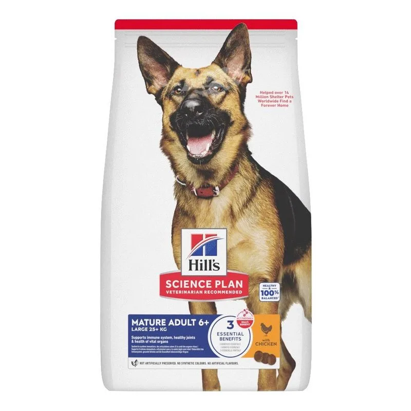 Hill's Science Plan Hill's Canine Mature Adult 6+ Large Breed, kurczak