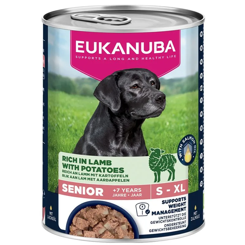 Eukanuba Senior riche en agneau et pommes de terre