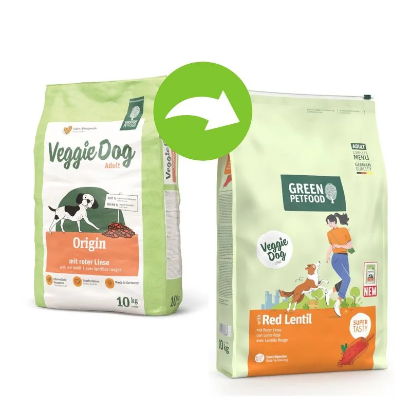 Green Petfood z czerwoną soczewicą
