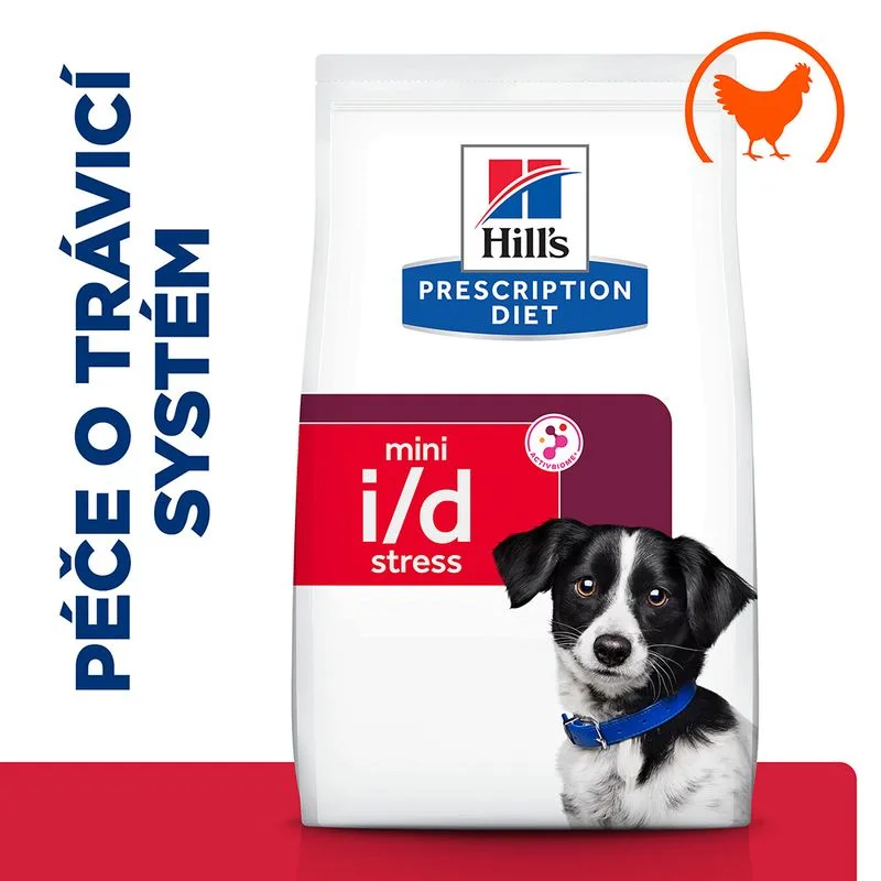 Hill's Prescription Diet i/d Stress Mini Digestive Care s kuřecím