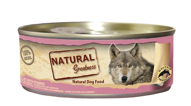 Natural Greatness Tuna fillets with Prawns