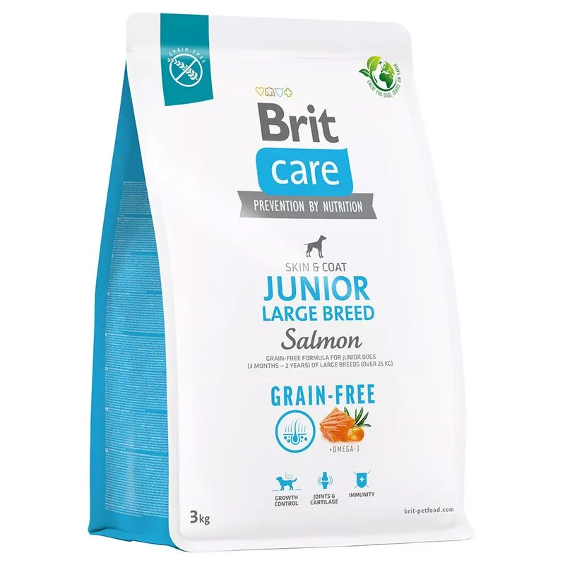 Brit Care Care Grain-free Junior Large Breed saumon, pommes de terre
