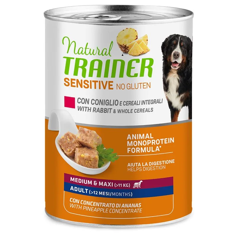 Naturaltrainer Natural Trainer Sensitive No Gluten Medium & Maxi Adult