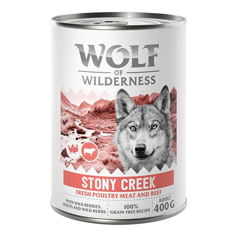 Wolf of Wilderness "Expedition" Stony Creek - Fjäderfä & nötkött