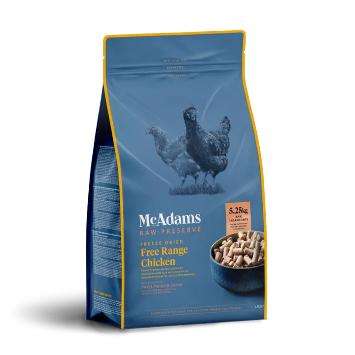 McAdams Raw Preserve Chicken Freeze Dried Dog Food