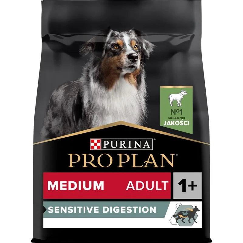 Purina Pro Plan Medium Adult Sensitive Digestion, jagnięcina i ryż