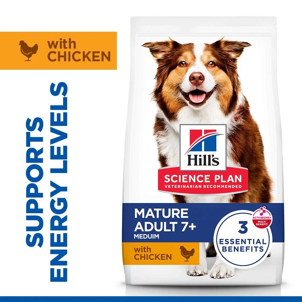Hill's Science Plan Science Plan Mature Adult Medium Chicken Dry Dog Food