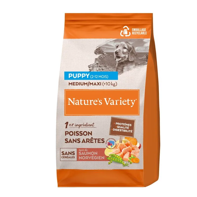 Natures Variety Nature's No Grain Puppy Medium/Maxi saumon