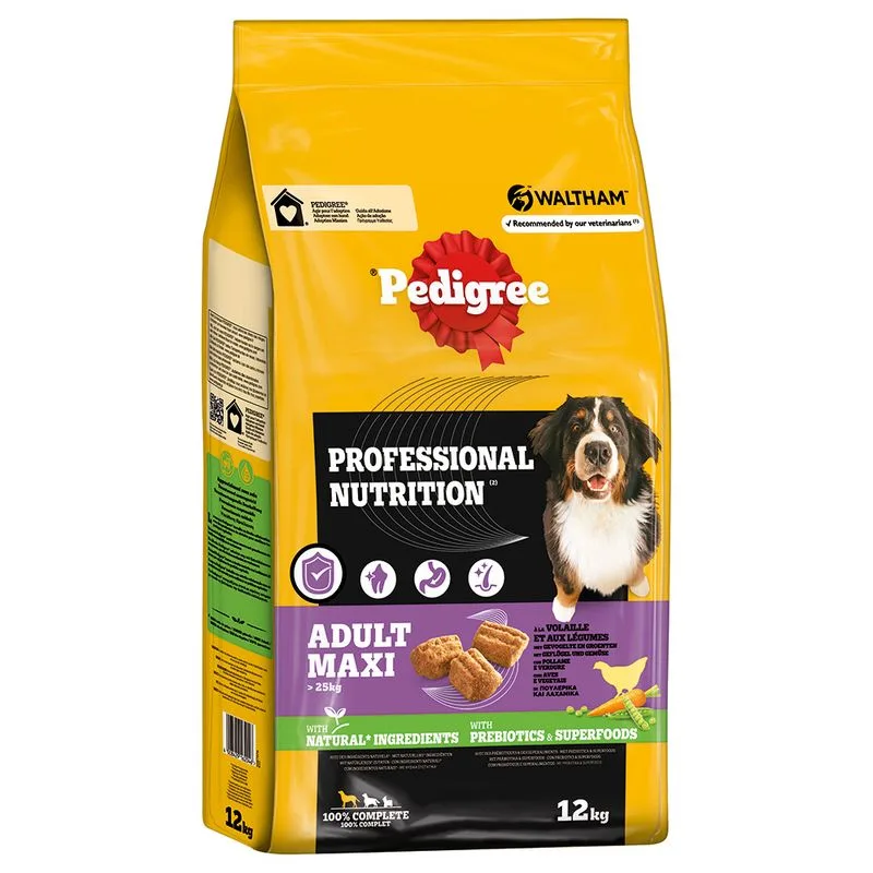 Pedigree Professional Nutrition Adult Maxi > Poultry & Vegetables
