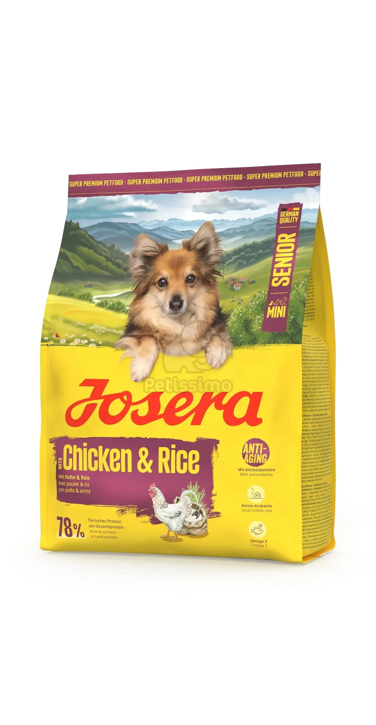Josera Mini Senior - csirke, rizs