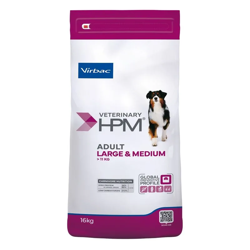Krmivo Pro Psy Virbac Veterinary HPM Adult Dog Large & Medium