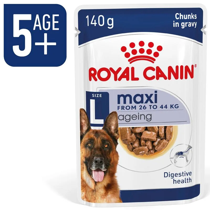 Royal Canin Maxi Ageing kastikkeessa