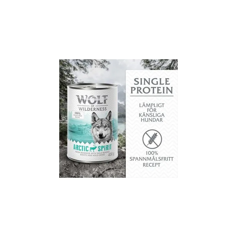 Wolf of Wilderness Sparpack Wolf of Wilderness Adult - Single Protein