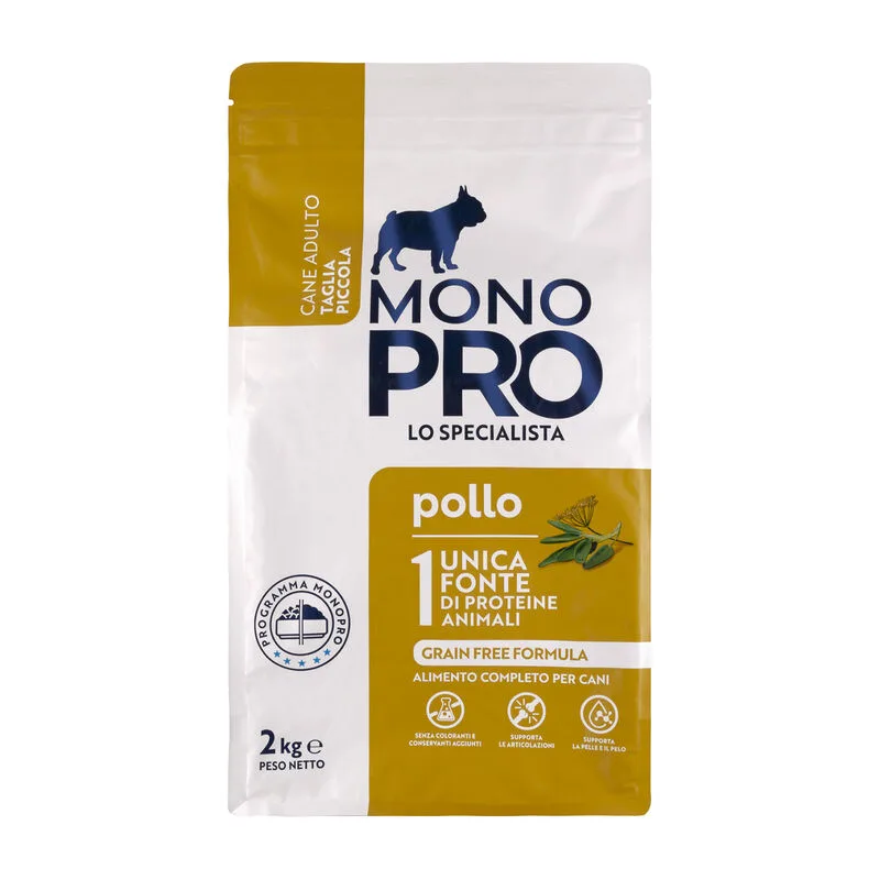 Monopro Dog Adult Mini Grain Free Pollo