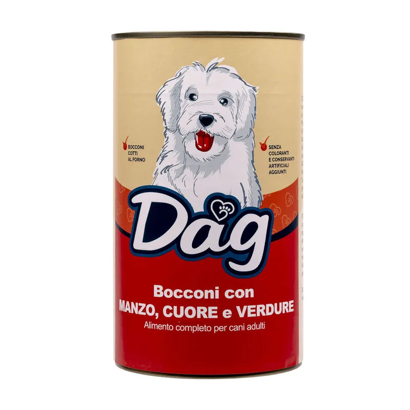 Dag Dog Adult All Breeds Manzo cuore e verdure