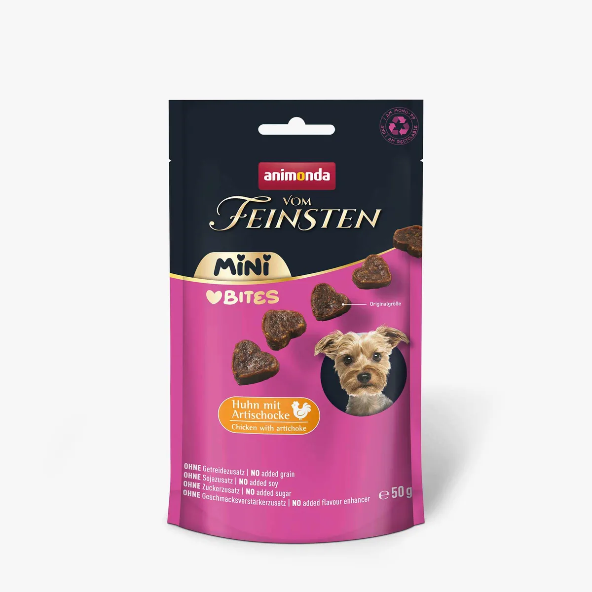 VOM FEINSTEN Adult Mini Love Bites Huhn mit Artischocke