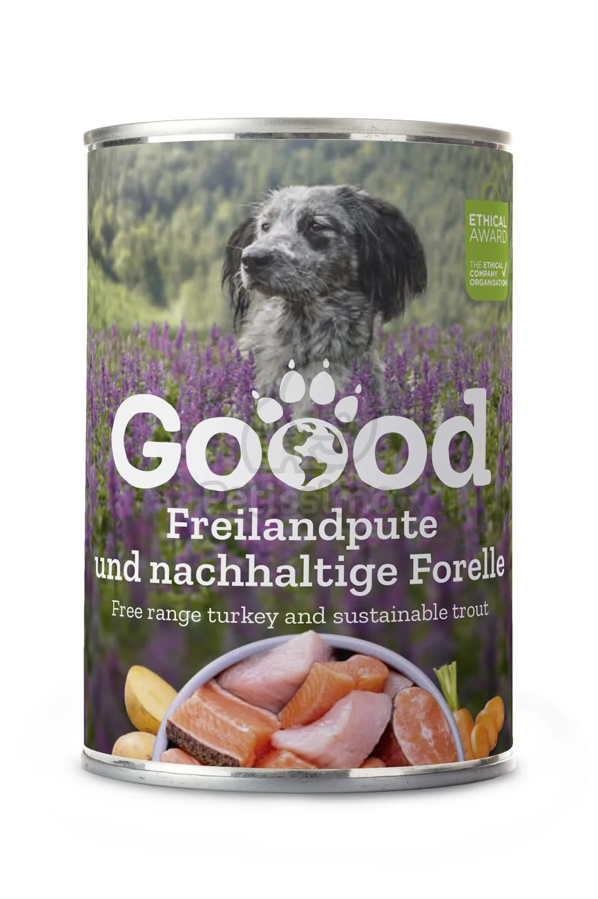 Goood Senior Freilandpute & Nachhaltige Forelle - pulykás és pisztrángos