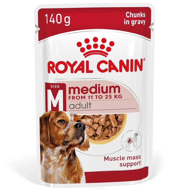 Krmivo Pro Psy Royal Canin Medium Adult v omáčce