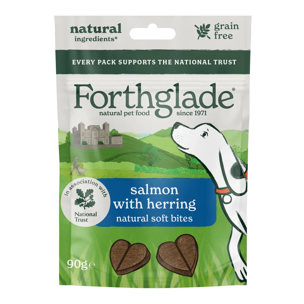 Forthglade Soft Bite Salmon & Herring Training Dog Treats