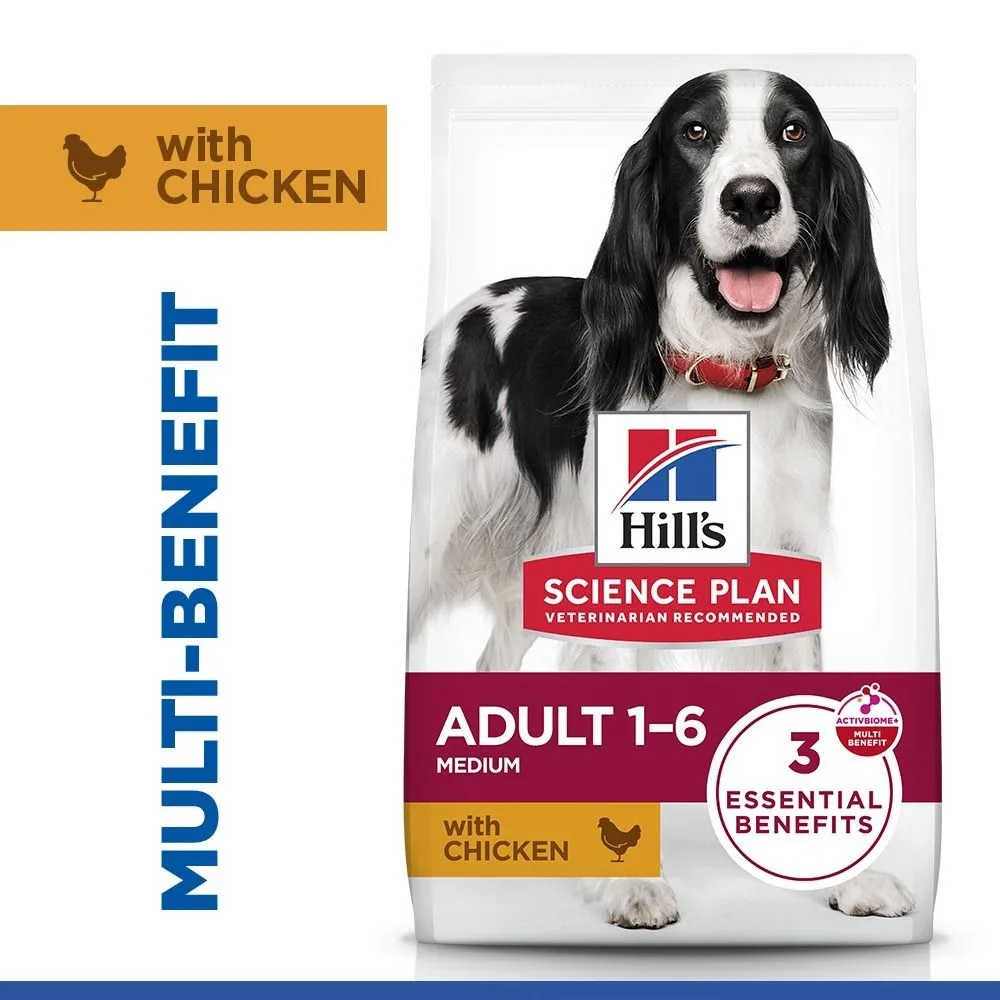 Hill's Science Plan Science Plan Adult Medium Chicken Dry Dog Food