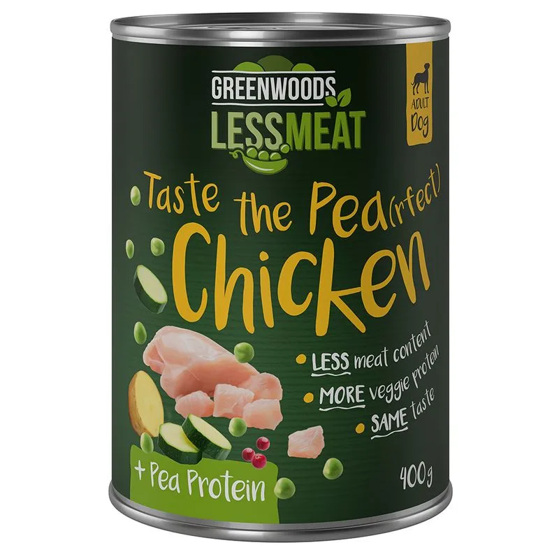 Greenwoods Less Meat Peas s vydatným hráškem