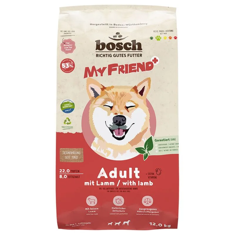 Bosch My Friend+ Dog Adult s jehněčím