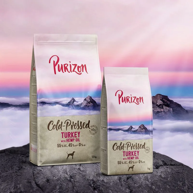 Purizon kylmäpuristettu kalkkuna & hamppuöljy