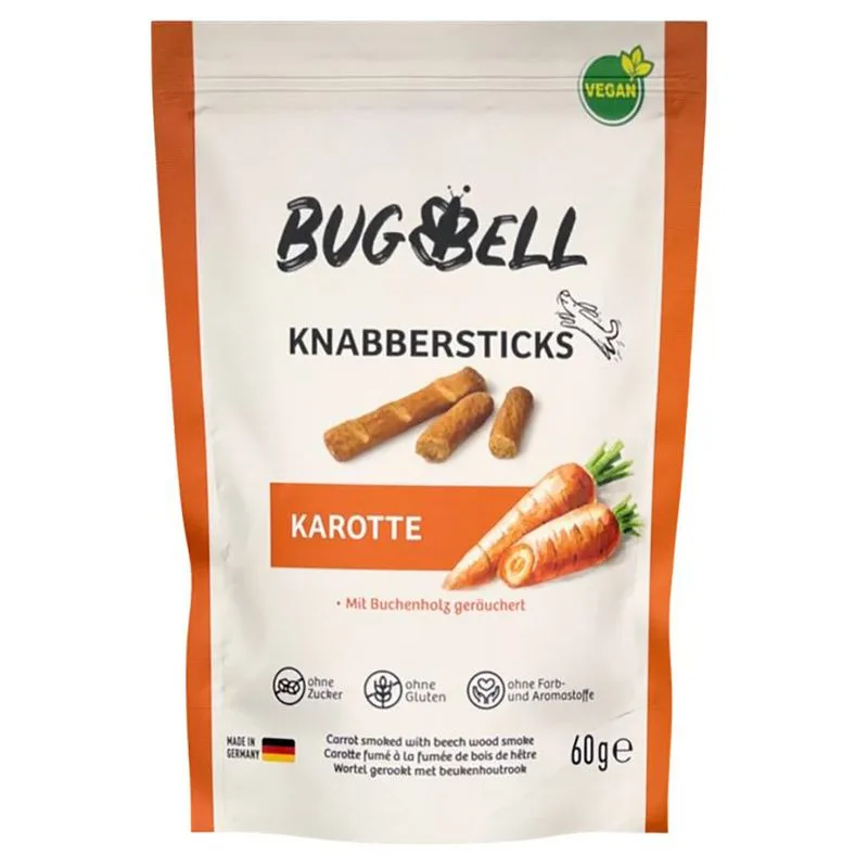 Bugbell pałeczki do gryzienia, marchewkowe