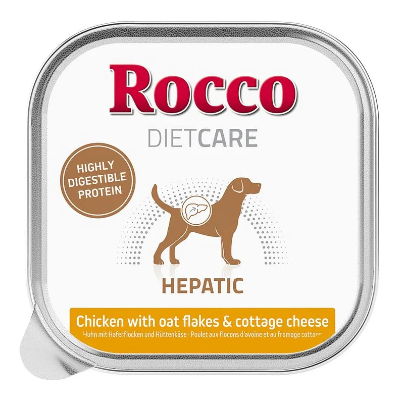 Rocco Diet Care Hepatic kuře s ovesnými vločkami a tvarohem