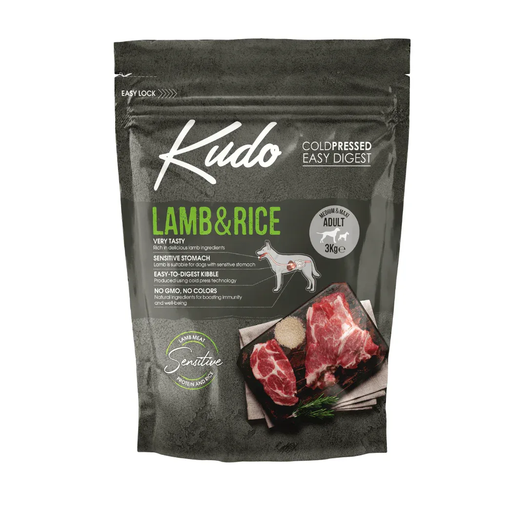 Kudo Lamb and Rice Cold Pressed
