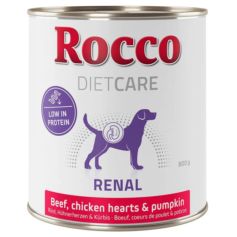 Rocco Diet Care Renal hovězí s kuřecími srdíčky a dýní