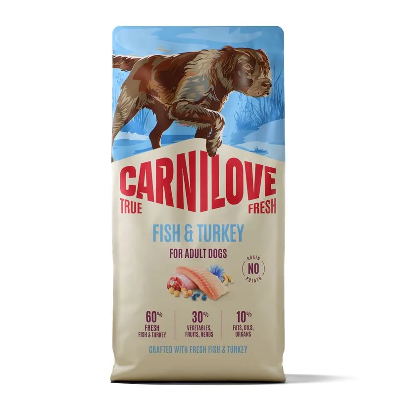 Carnilove True Fresh Adult hal & pulyka