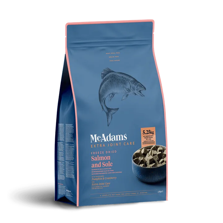 McAdams Salmon & Sole Freeze Dried Dog Food