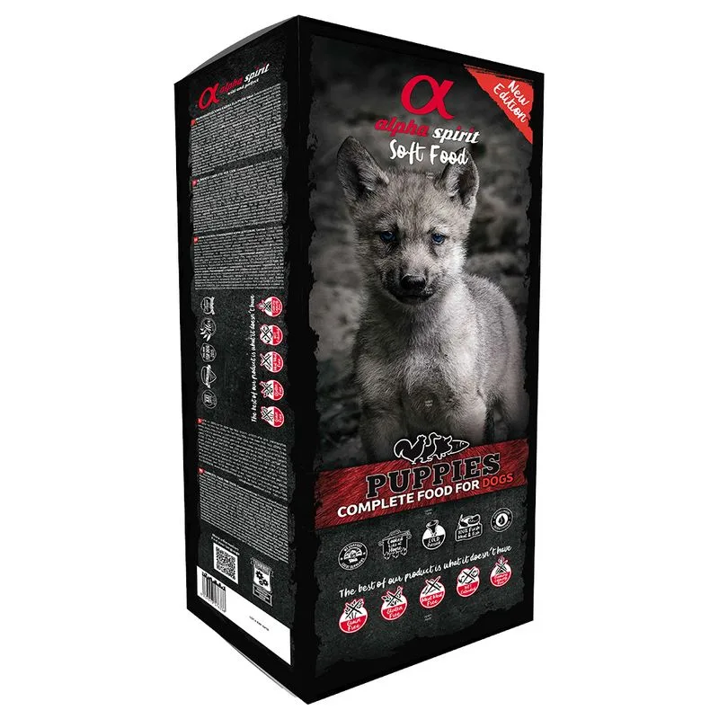 Krmivo Pro Psy Alpha Spirit Semi-Moist Complete Puppies