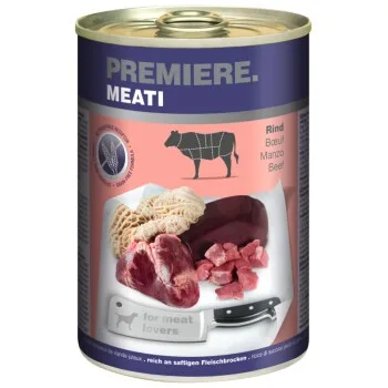 PREMIERE Meati wet food for adult dogs Beef